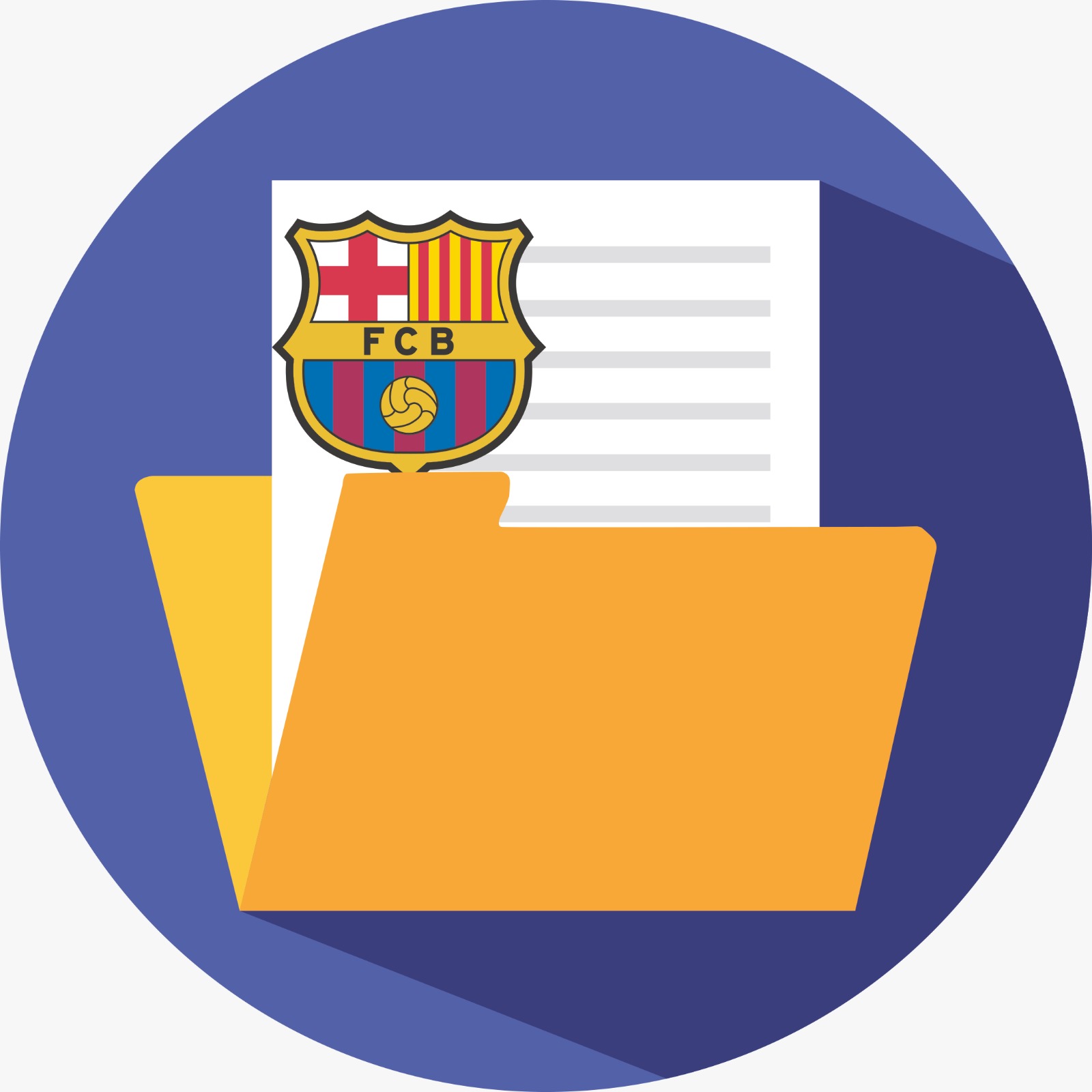 Carpetas Blaugranas Logo